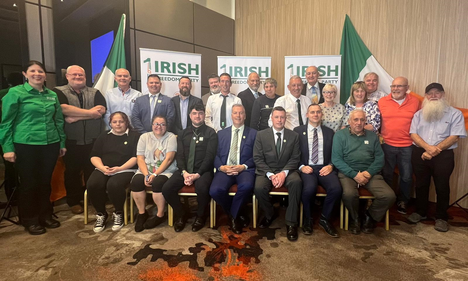 Group shot of the members of the Ard Comhairle.