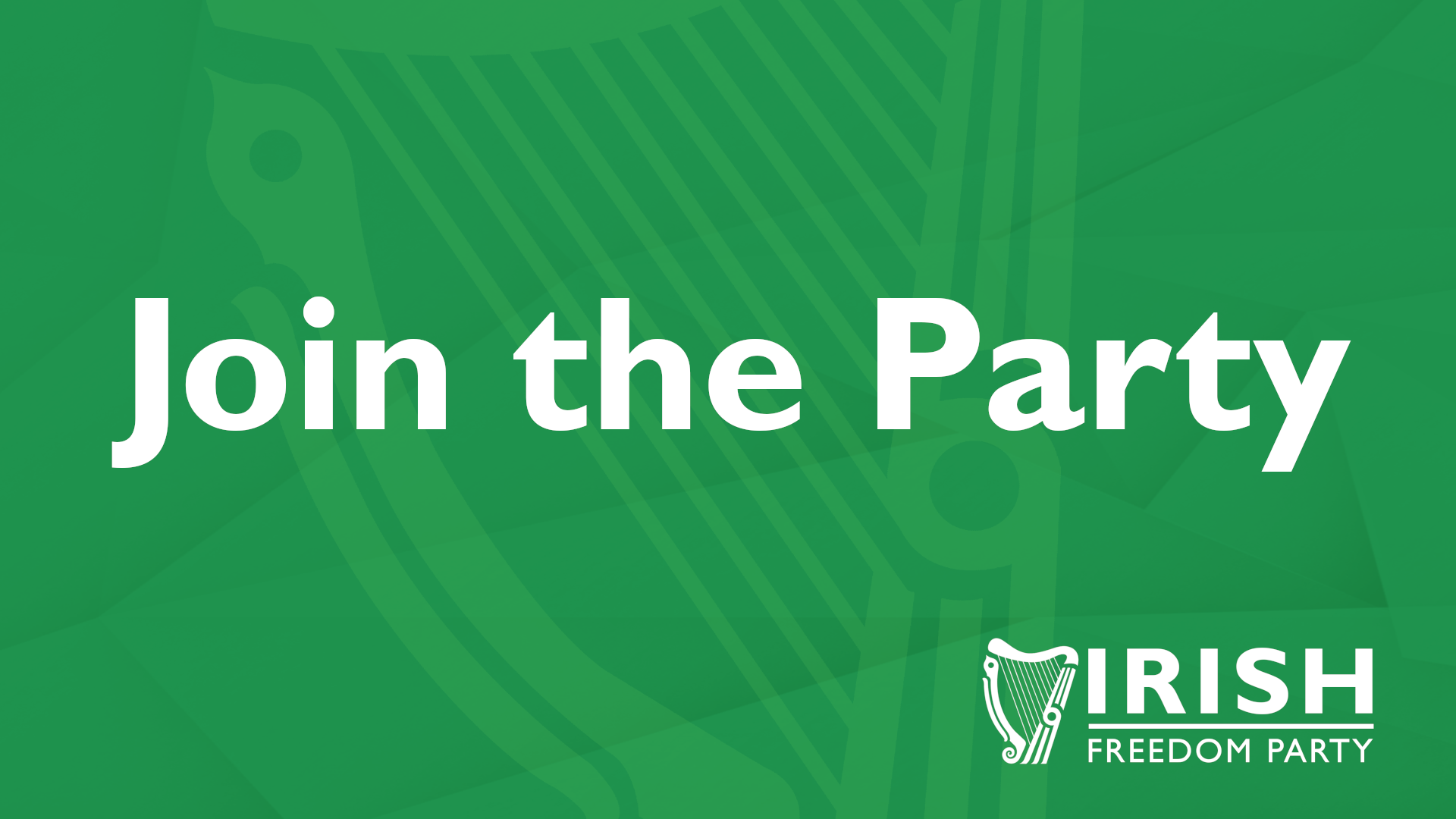 Register or Volunteer - The Irish Freedom Party